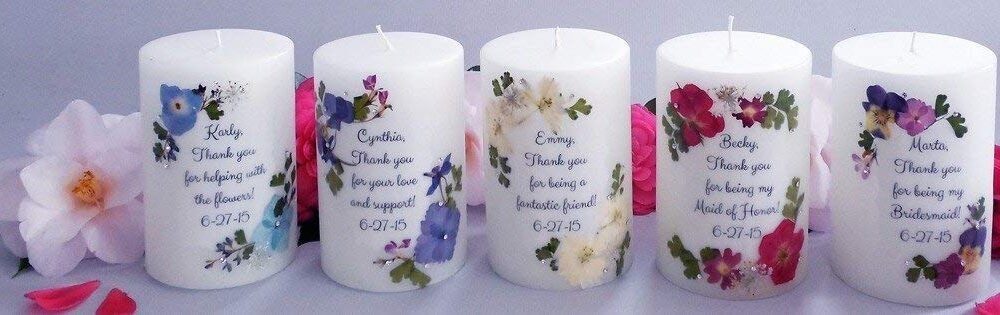 personalised candles sydney