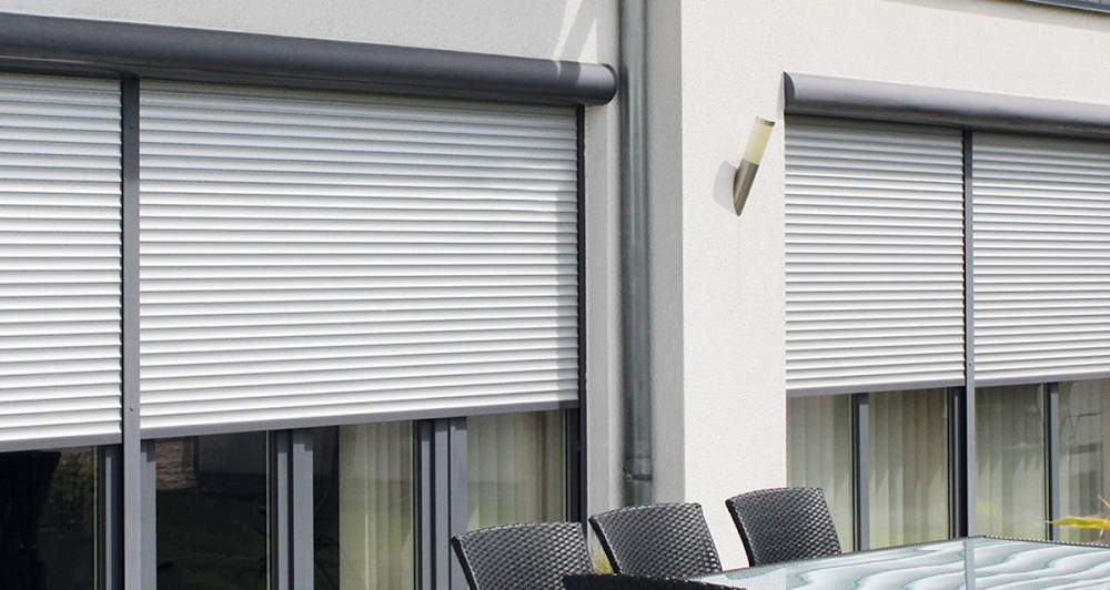 Living Space Safe with Roller Shutters